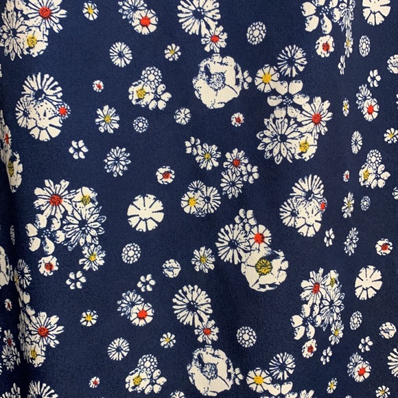 Jason Wu for Target Blue Floral Illusion Neck Tank Top - size Large - Picture 12 of 12